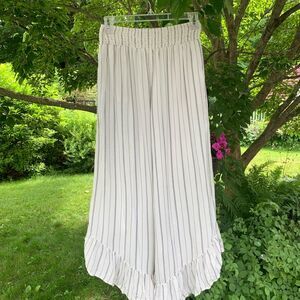 American Eagle a Flowing Striped Pants S